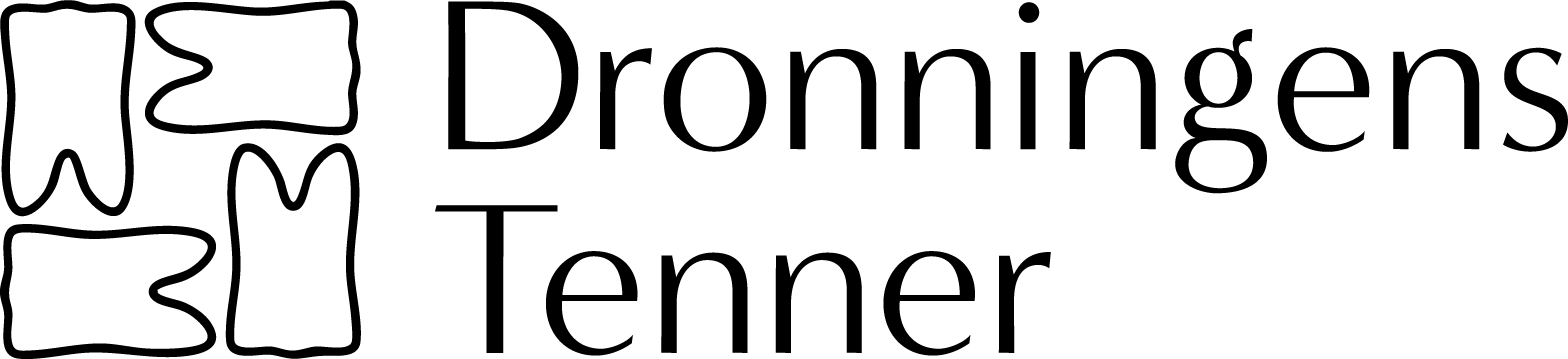 Dronningens-tenner-logo-svart